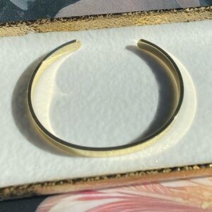 Elegant Gold Cuff 14K Gold Plated Bracelet